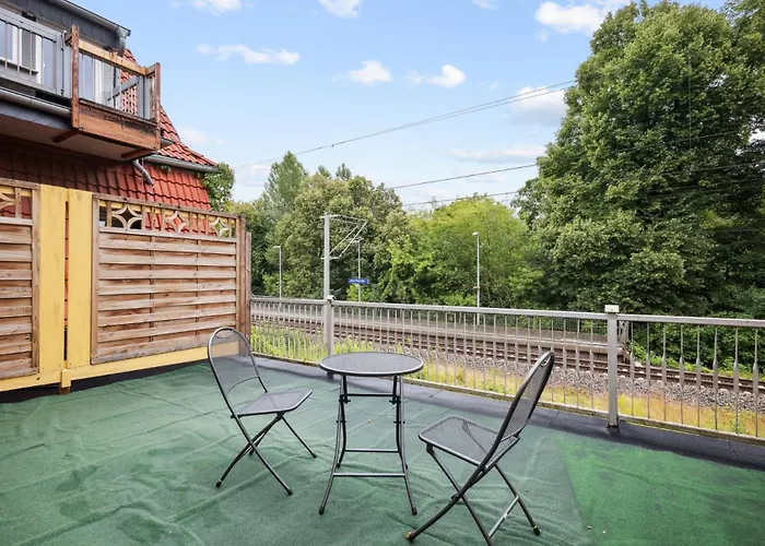 Jenapartments Studio - Zentral, Gemütlich, Terrasse Apartment